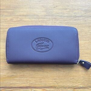 Lacoste Purple wallet